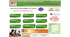 Desktop Screenshot of iictlucknow.com